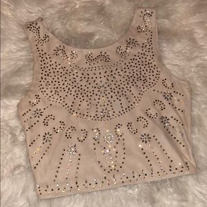 Embellished top